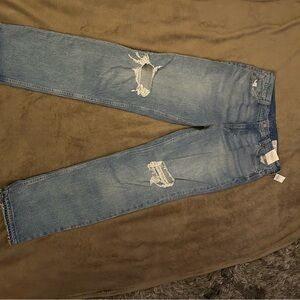 GAP cheeky straight distressed jeans